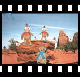 Murmeltier auf gro&szlig;er Reise