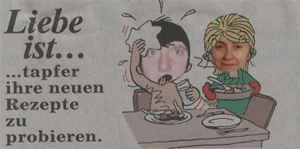 Liebe geht durch den Magen!