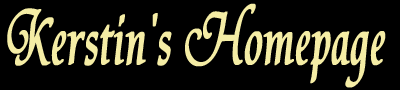 Kerstin's Homepage
